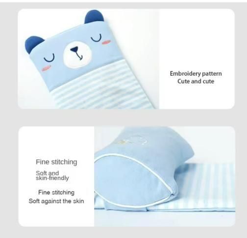 Newborn Baby Head Support Pillow | Soft Anti-Flat Head Cushion for Comfortable Sleep