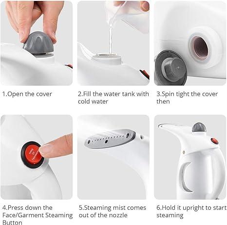 Portable iron  heater Garment/Facial Vapor Steamer