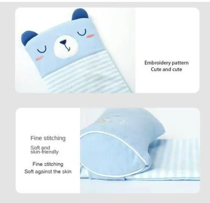 Newborn Baby Head Support Pillow | Soft Anti-Flat Head Cushion for Comfortable Sleep