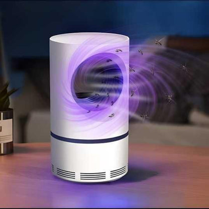 USB LED Mosquito Killer Lamp – Silent Indoor Bug Trap for Peaceful Sleep