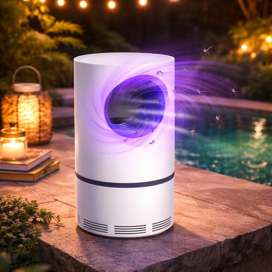 USB LED Mosquito Killer Lamp – Silent Indoor Bug Trap for Peaceful Sleep